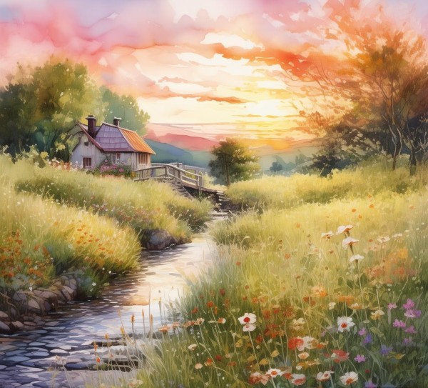 乡村的诗意画卷，寻找瞬间的美好